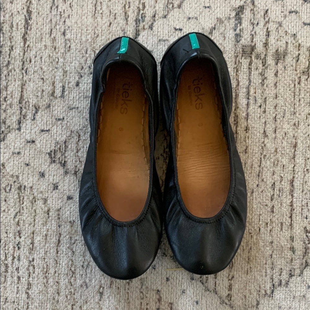 Tieks Black Ballet Flats